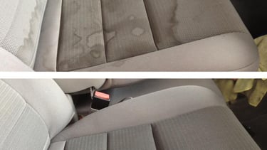 Nettoyage professionnel de sièges de voitures