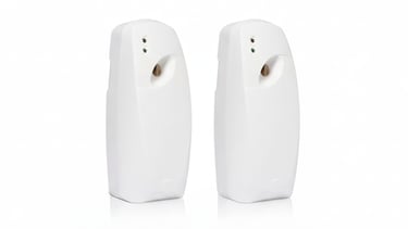 Customizable air freshener dispensers by TOT Cleaning Sdn Bhd.