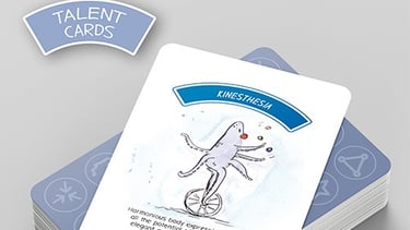 A deck of cards of Talent Cards