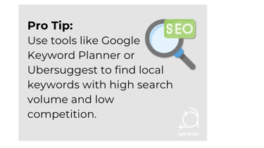 Pro Tip for Local Keywords