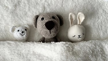 peluche qui dorme pour illustrer Formation sommeil bébé professionnelle