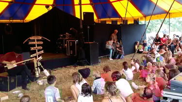 Photo du spectacle Le voyage d'une corde au couvre feu festival