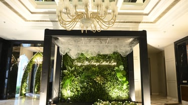 Wedding selfie booth at a Sangeet event at Hyatt Regency Jaipur Mansarovar