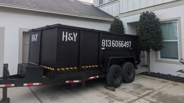7x14 Dumpster Trailer Rental Tampa