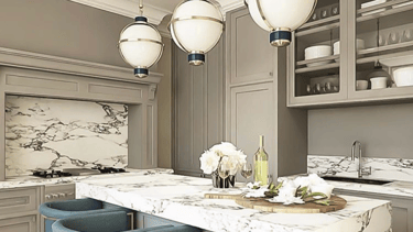 living room and kitchen design