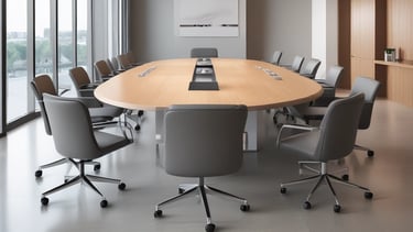 A calm family discussing their future with a legal advisor