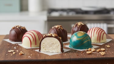 airy and fruit-based frozen confections