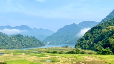 Ba Be lake view