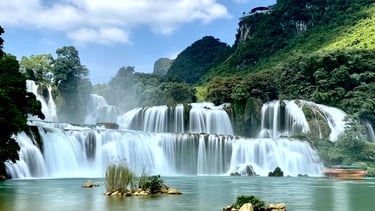 Ban Gioc waterfall