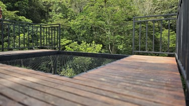 Malla para glamping, malla catamarán