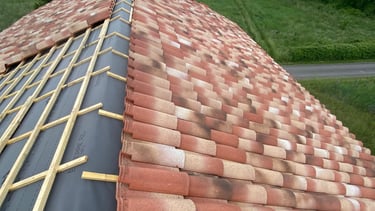 rénovation d'une toiture à Coufouleux
