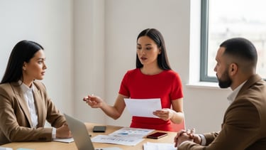 un briefing aziendale dove si espone il progetto ideale