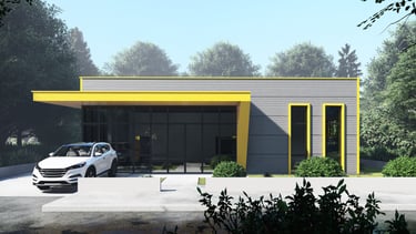 Showroom si spatiu pentru birouri 