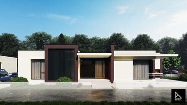 Ansamblu rezidential alcatuit din 5 locuinte unifamiliale cu regim de inaltime parter