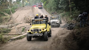 Wisata Jeep Lava Tour Merapi
