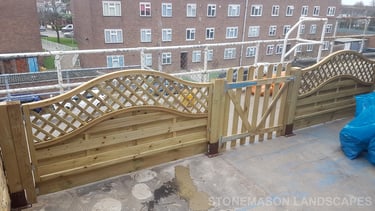 Roof Terrace Fence & Gate