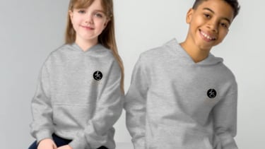 Kids wearing image43 original hoodie