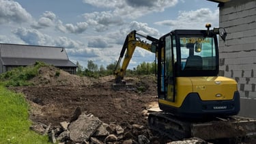 sklypo tvarkymas, lyginimas