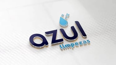 Branding Azul Limpezas | Plurie Comunicação | Agência de Publicidade, Marketing e Gestão 