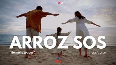 Trataminto publicitario para ARROZ SOS. Dossier comercial