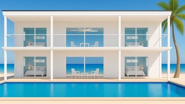 Luxury prefab home, two story 4-bedrooms by Lux Prefab Homes