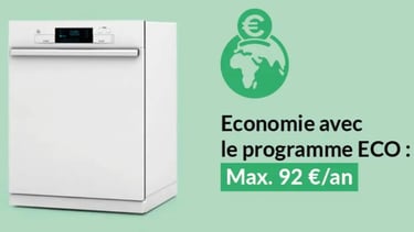 Touche éco pour le lave-vaisselle 