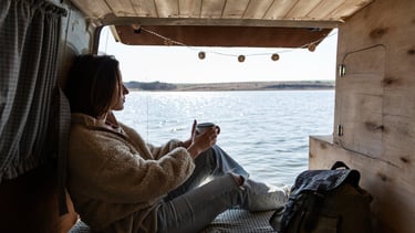Vanlife - Drinking Coffe
