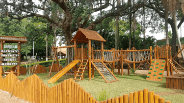 playground de eucalipto tratado - Imader