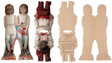 Rare early basketball card doll may be first ever collectible