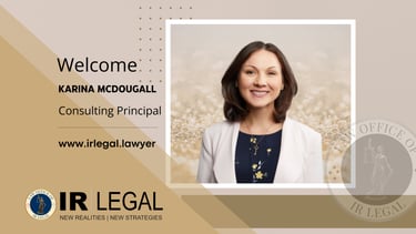 IR Legal Welcomes Dr Karina McDougall as Consulting Principal