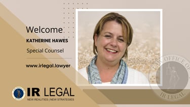 IR Legal welcomes Katherine Hawes as Special Counsel