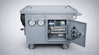 Hydraulic Roll Changing Trolley