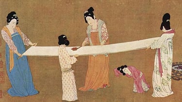 İpeğin ilk işleniş şekıllerı