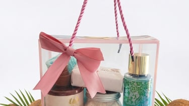 Combo de cuidado corporal con aroma a coco - Echa-multiservicio
