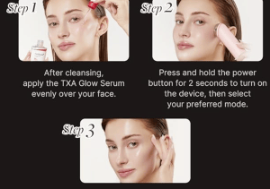 a woman with a black and white background and a picture of a woman with a