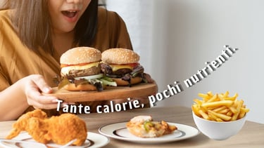 tante calorie pochi nutrienti
