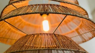 Rope 3 frame pendant