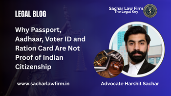 Why Passport, Aadhaar, Voter ID and Ration Card Are Not Proof of Indian Citizenship