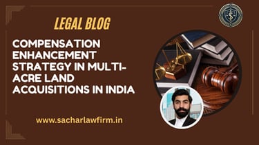 Compensation Enhancement Strategy in Multi-Acre Land Acquisitions in India