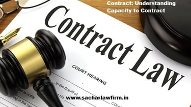 Contract law not applicable on minors: Advocate Harshit Sachar