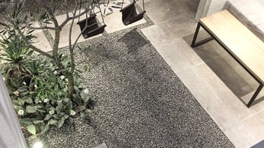 Interior void area Marka Coffee & eatery