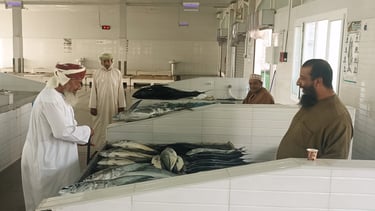 Fischmarkt im Oman