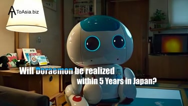 Will Doraemon be realized within 5 years in Japan?