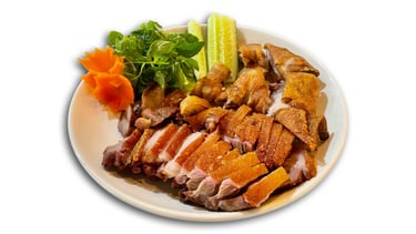 Giò heo muối chiên giòn