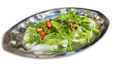 Steamed squid with onion - Bep Di Toan