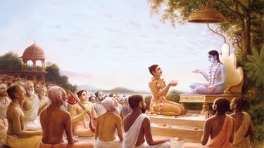 Ancient Vedic Teaching by a Spiritual Guru