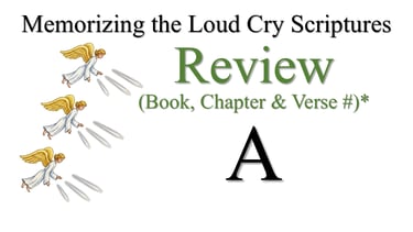 Review (Book, Chapter & Verse #)* A