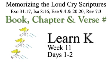 Learn K (Days 1-2)