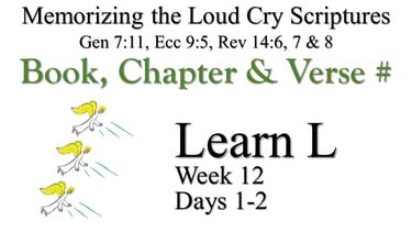 Learn L (Days 1-2)