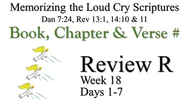 Review R (Days 1-7)